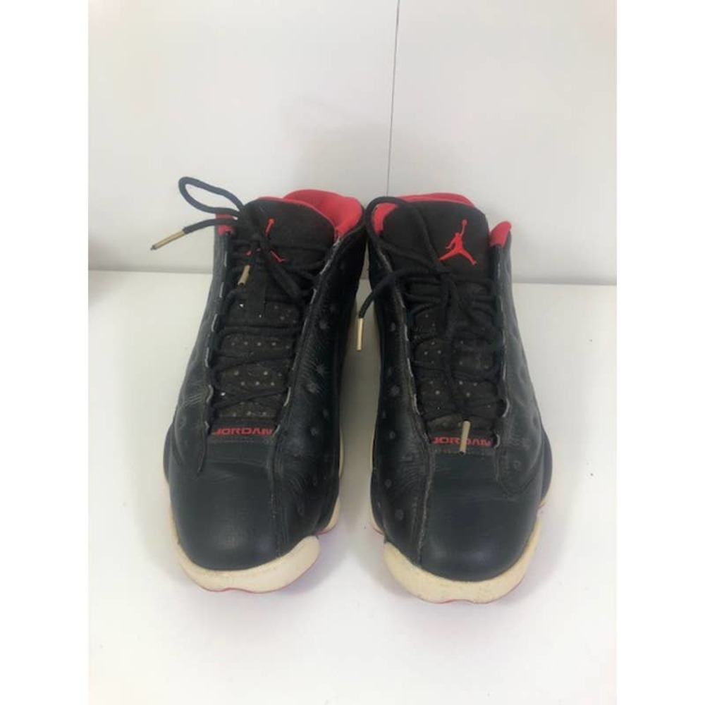 Nike Air Jordan 13 Retro Low Black Met Gold Red White BRED, Men's 8.5